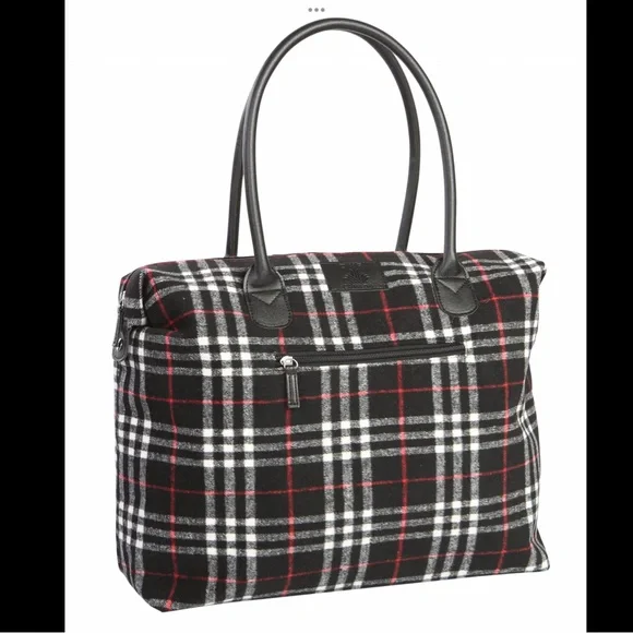 🌟Buffalo Check Weekender Bag - Picture 3 of 4